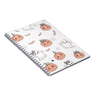 Carnet Cute Halloween Motif sans couture