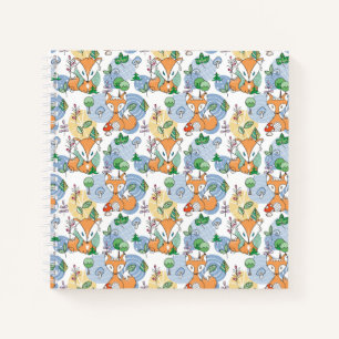 Carnet Cute Little Fox Motif