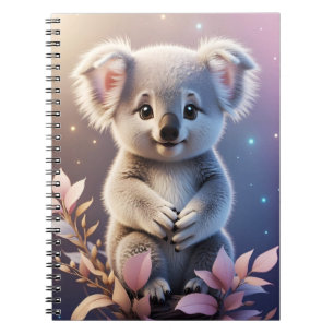 Carnet Cute Little Koala Imaginaire Dreamy Gradient