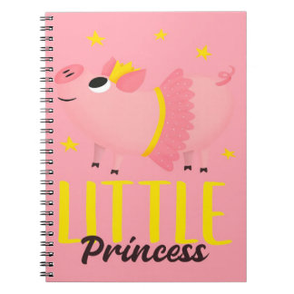 Carnet Cute little Pig Princess Piglet| Box Wallet Color