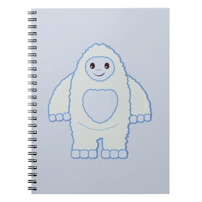 Carnet Cute Little Yeti (Devant)