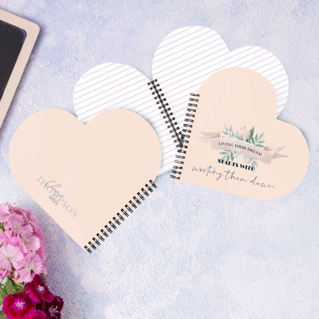 Carnet Cute Living Your Dream Citer Souvenirs Keepsaké (Cute Living Your Dream Quote Memories Keepsake Notebook)