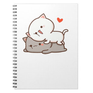 Carnet Cute Mochi Peach Cat