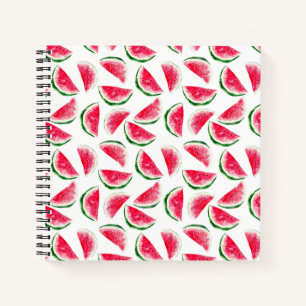 Carnet Cute Motif ananas et pastèque