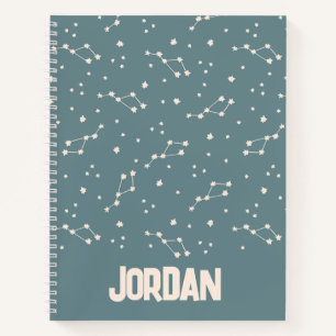 Carnet Cute Motif Sky Constellation