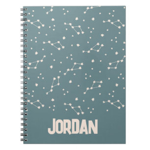 Carnet Cute Motif Sky Constellation