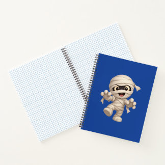 Carnet Cute Mummy Halloween Cartoon Illustration