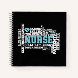 Carnet Cute Nurse RN LVN École de soins infirmiers Médica