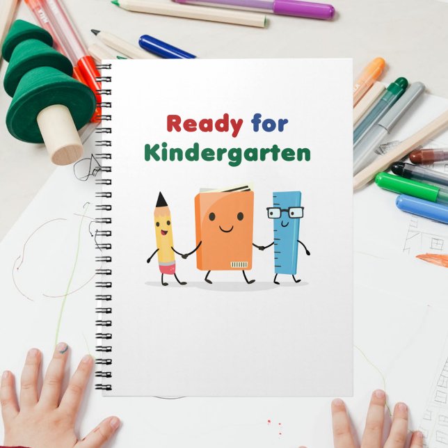 Carnet Cute Ready for Kindergarten School Book (Créateur téléchargé)