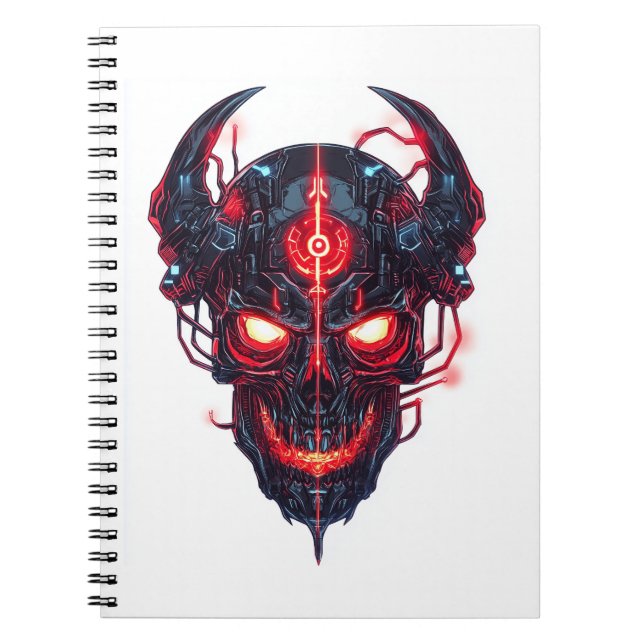 Carnet Cyber-démon Seigneur crâne (Devant)