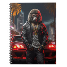 Carnet Cyberpunk Urban Ape