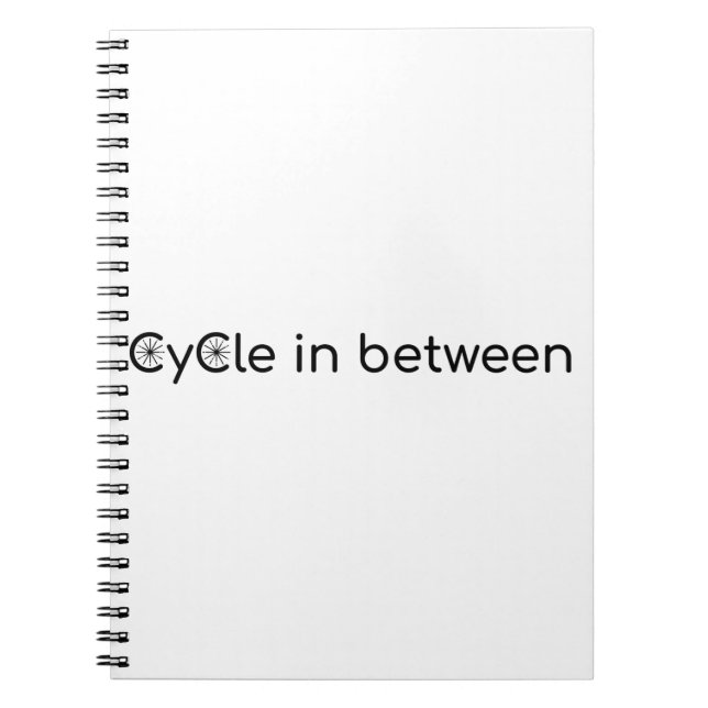 Carnet Cycle entre (Devant)