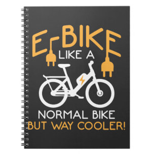 Carnet Cyclisme sur voie E-Bike Glacière Bike Funny Elec