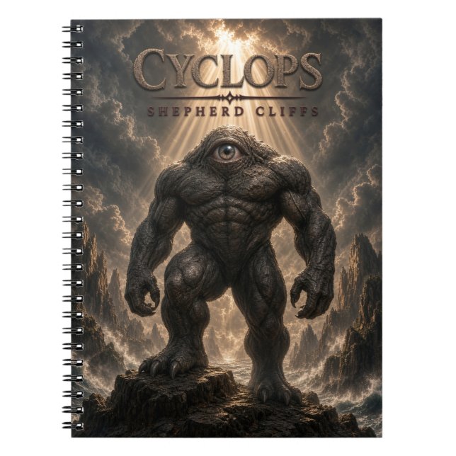 Carnet Cyclops Shepherd Cliffs Dark Cinema (Devant)