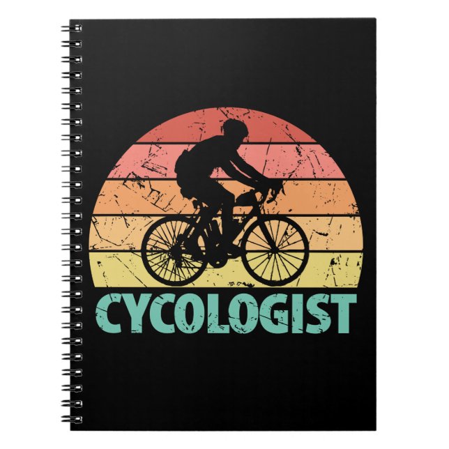 Carnet Cycologiste Funny Cycling (Devant)