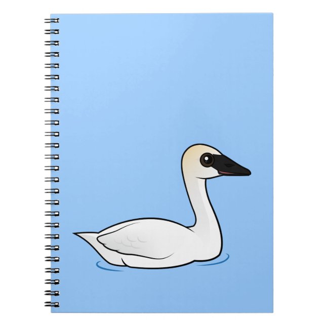 Carnet Cygne de trompettiste de Birdorable (Devant)