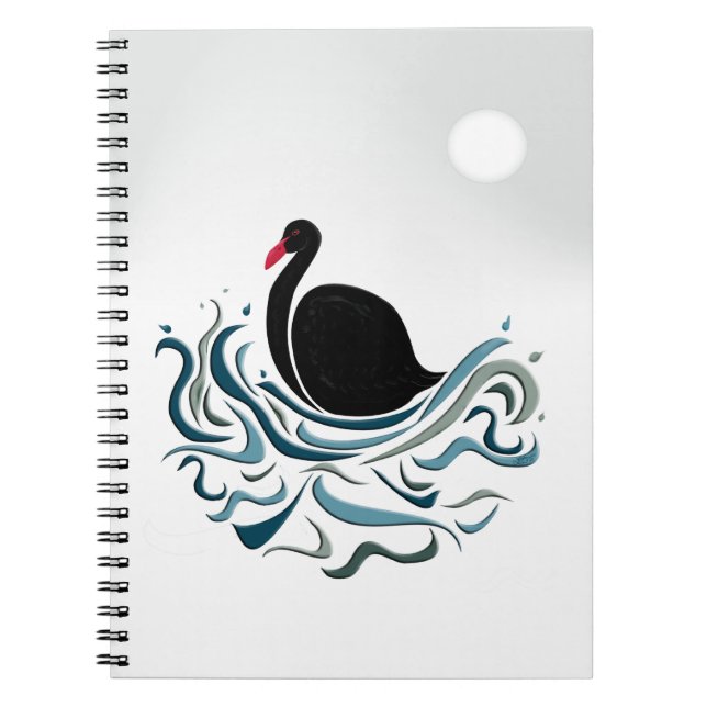 Carnet Cygne noir (Devant)