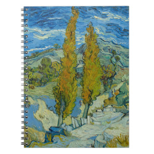 Carnet Cygnes de Van Gogh - Ciel Bleu Tourbillonnant Art