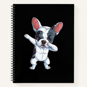 Carnet Dabbing Bouledogue Français Enfants Garçons Amateu