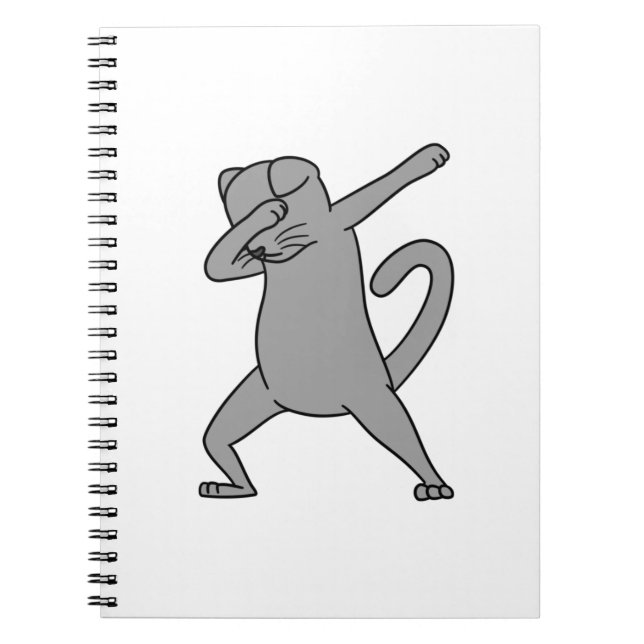 Carnet Dabbing Scottish Fold Cat (Devant)