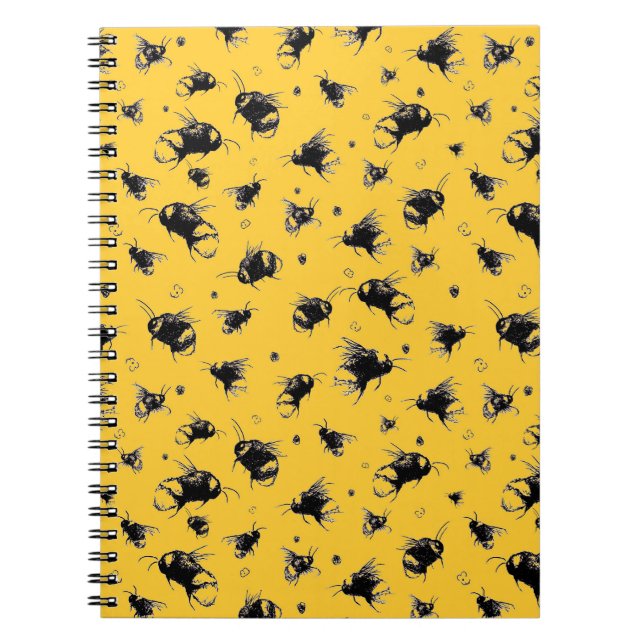 Carnet d'abeille mignonne - Cadeau parfait pour Na (Devant)