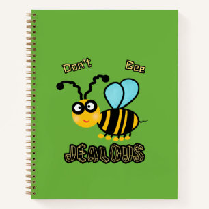 Carnet d'abeilles amusant