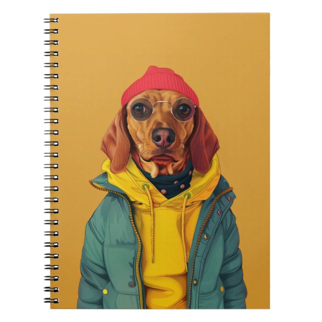 Carnet Dachshund (Devant)