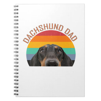 Carnet Dachshund Papa Doxie Wiener Dog Mama Mère Drôle W