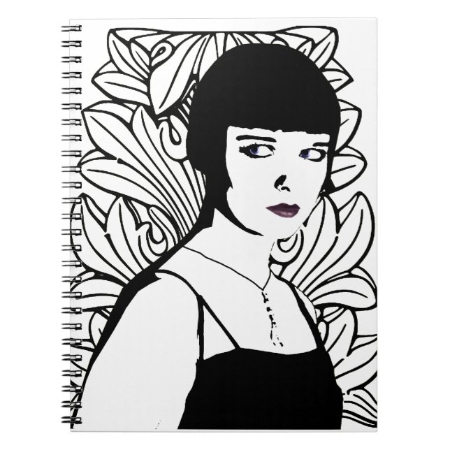 Carnet d'acteur Art Déco (Devant)