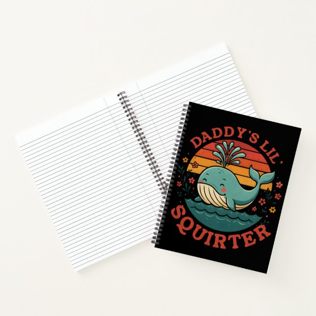 Carnet Daddy Little Whale (Intérieur)