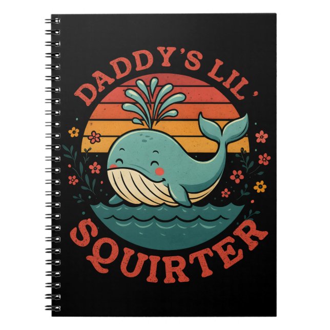 Carnet Daddy Little Whale (Devant)