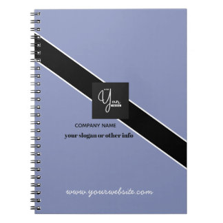 Carnet d'affaires à logo d'entreprise personnalisé