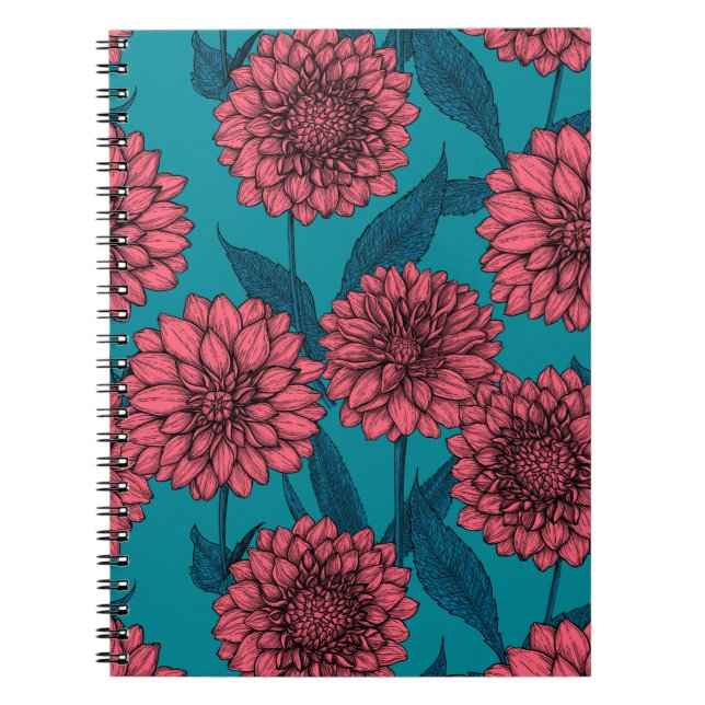 Carnet Dahlias (Devant)