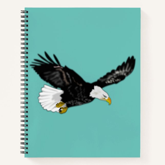 Carnet d'aigle volant - Vos couleurs (Devant)