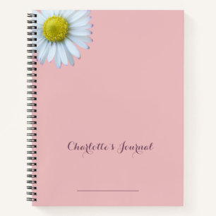 Carnet Daisy Blush rose