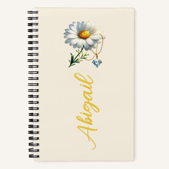 Carnet Daisy & Diamond Radiance (Recto)