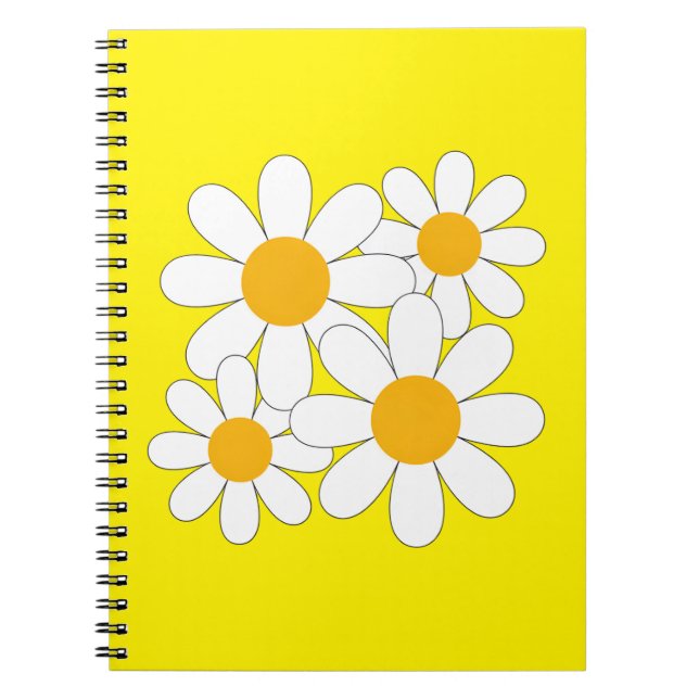 Carnet Daisy Lumineuse et Audacieuse (Devant)