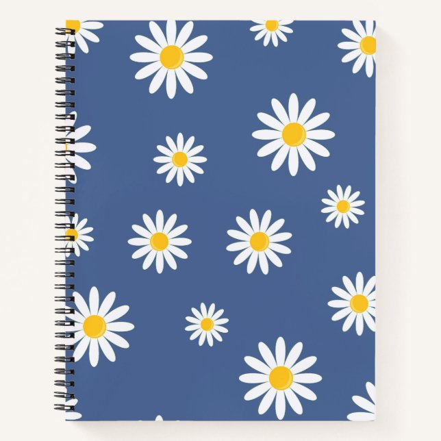 Carnet Daisy Meadows Blue (Devant)