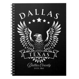 Carnet Dallas Texas Vintage Eagle