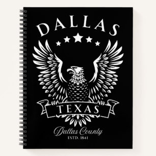 Carnet Dallas Texas Vintage Eagle