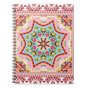 Carnet Damas sans couture avec patchwork coloré. m vintag
