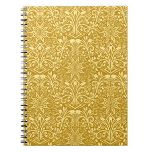 Carnet Damask sans couture motif répétant arrière - plan.