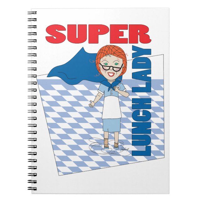 Carnet Dame du déjeuner - Super Dame du déjeuner (Devant)
