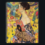 Carnet Dame Gustav Klimt Avec Ventilateur<br><div class="desc">Dame Gustav Klimt Avec Ventilateur</div>