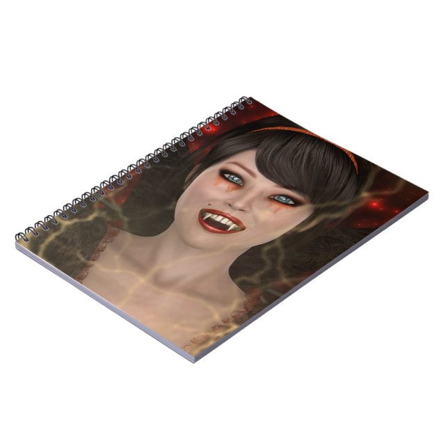 Carnet Dame Vampire (Côté gauche)
