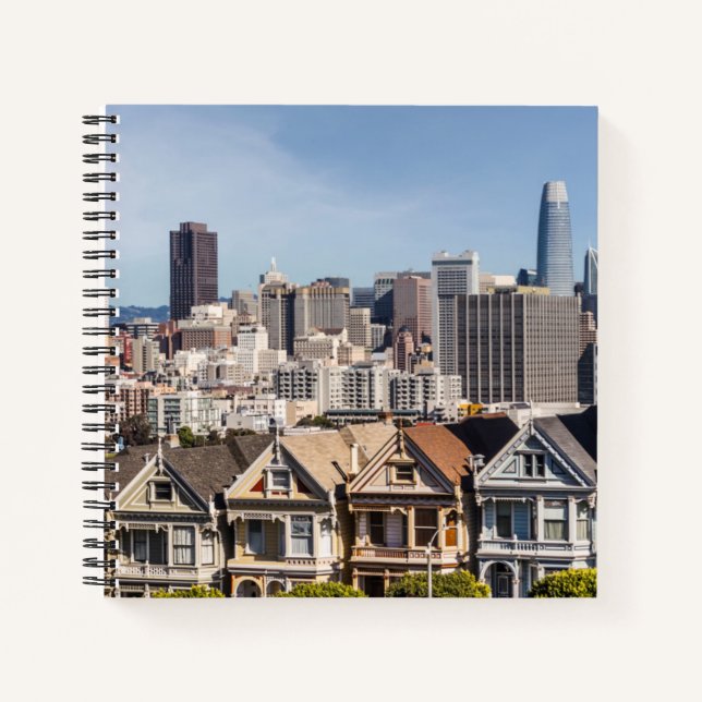 Carnet Dames peintes maisons victoriennes à San Francisco (Devant)