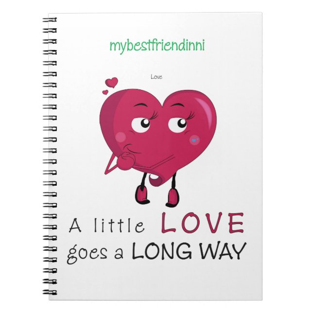 Carnet d'amour (Devant)