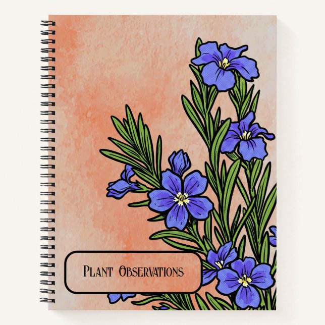 Carnet Dampiera Royal Bleu Vintage (Devant)