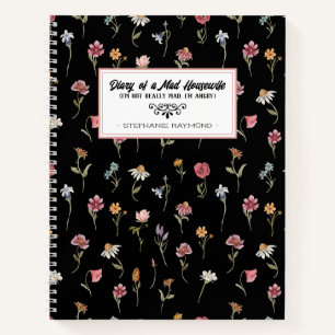 Carnet d'amusement Floral Fleur sauvage
