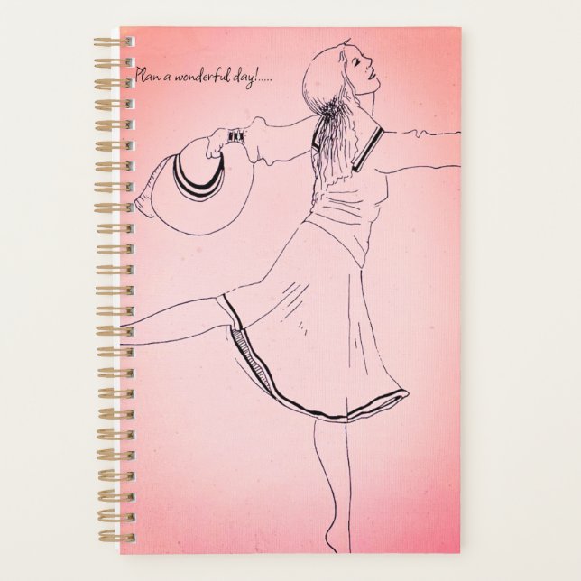 Carnet Dancer Planner (Devant)